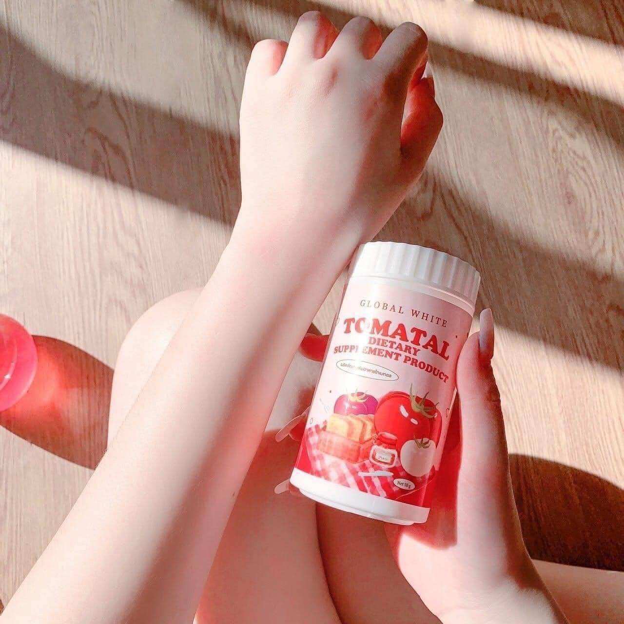 Bột trắng da collagen cà chua thái lan