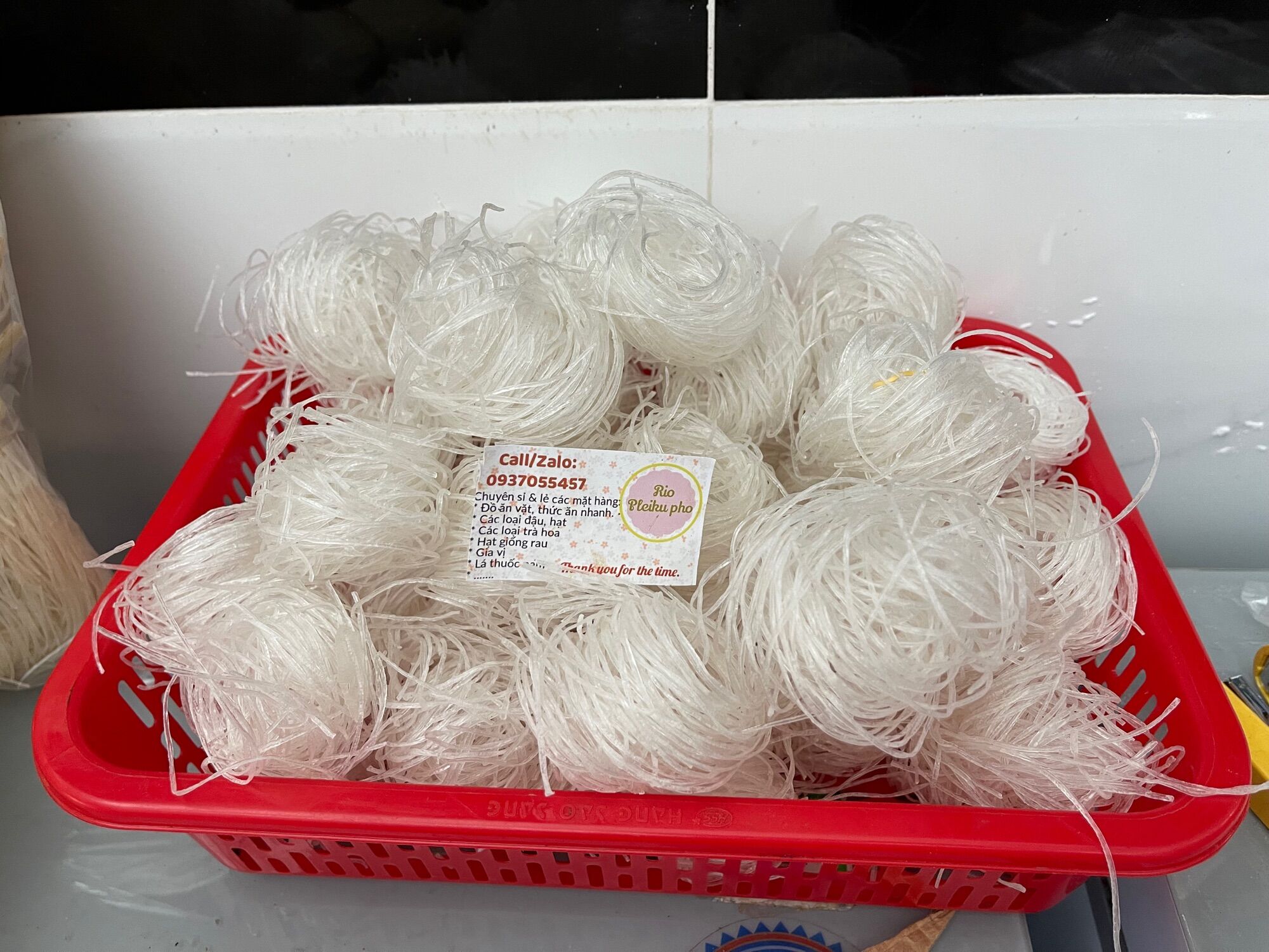 500gr Bún tài vắt Bình Định