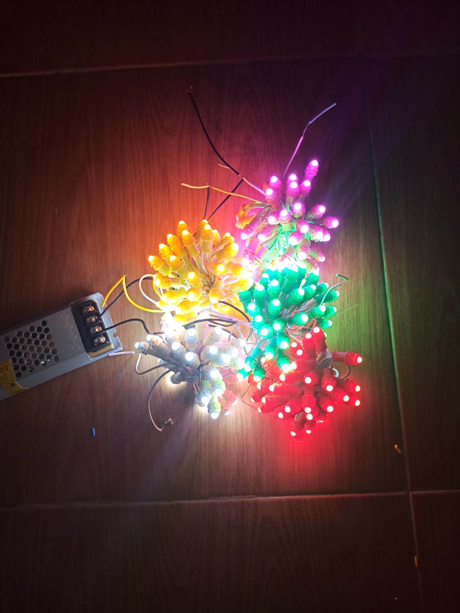 Led đúc F5- 9mm - 12V các màu (50 bóng/bó)