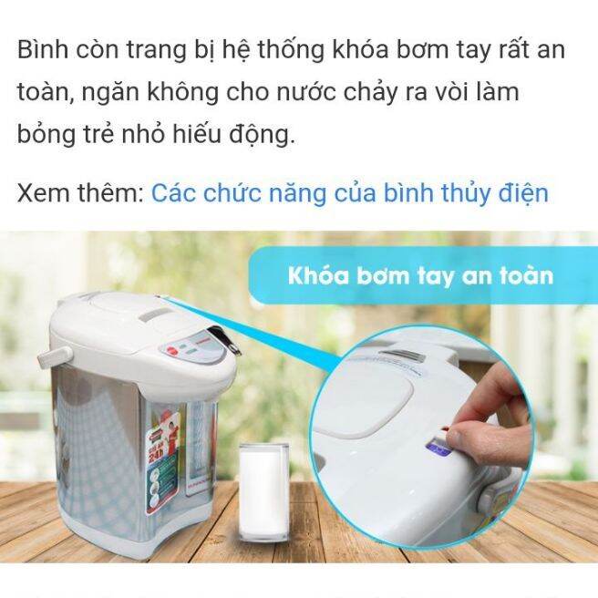 Bình thủy điện Sunhouse SHD1533 3.3 lít