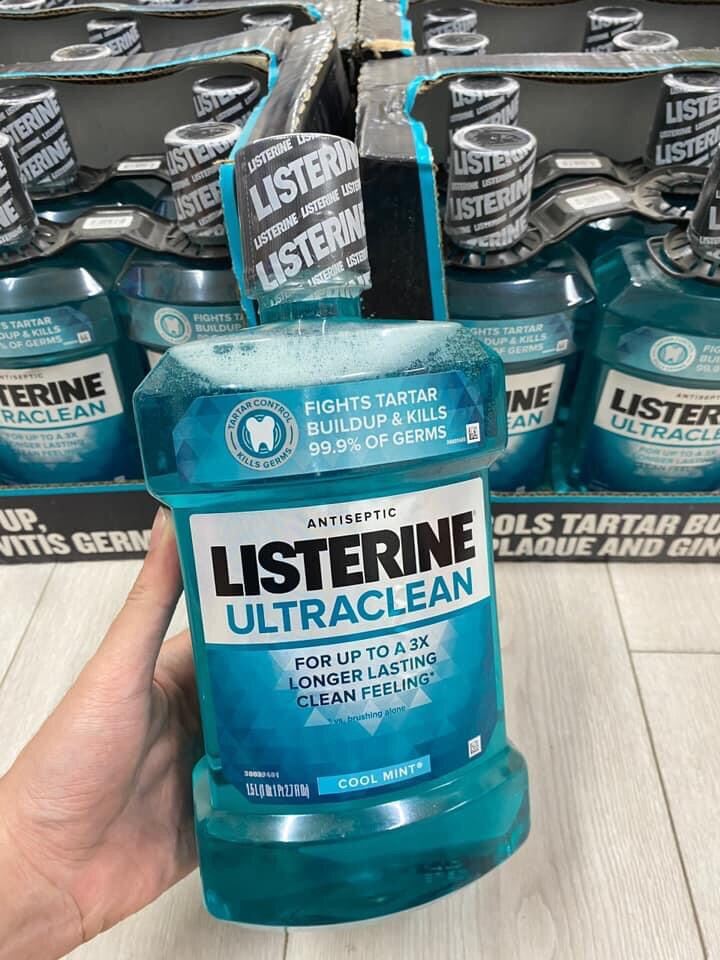 [Hcm]Nước Súc Miệng Listerine Hàng Mỹ 15 Lít