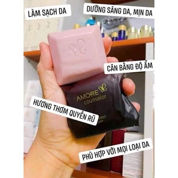Bánh xà phòng nước hoa Amore 70gr Hàn Quốc