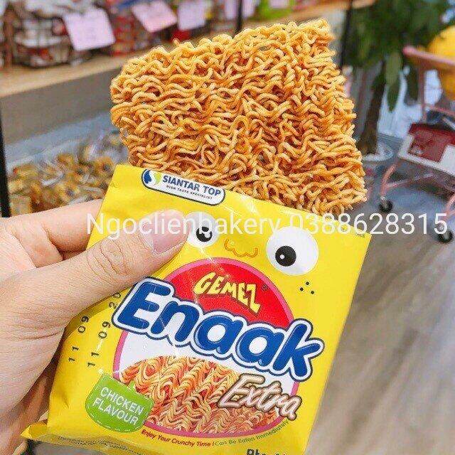 Snack mỳ Enaak _ Mỳ tôm ăn sống