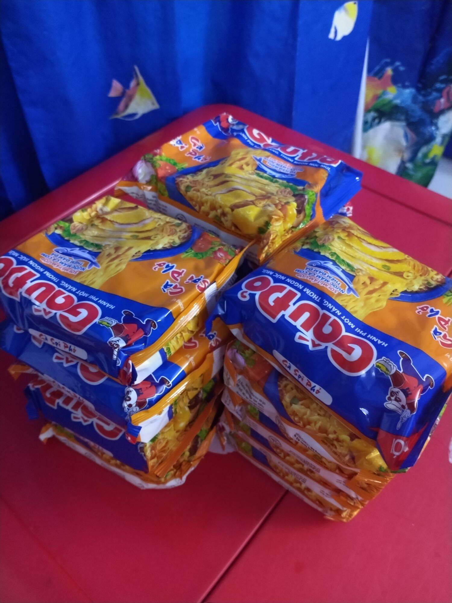 Combo 15 gói mì Gấu Đỏ Gà Sợi Phở 63 g