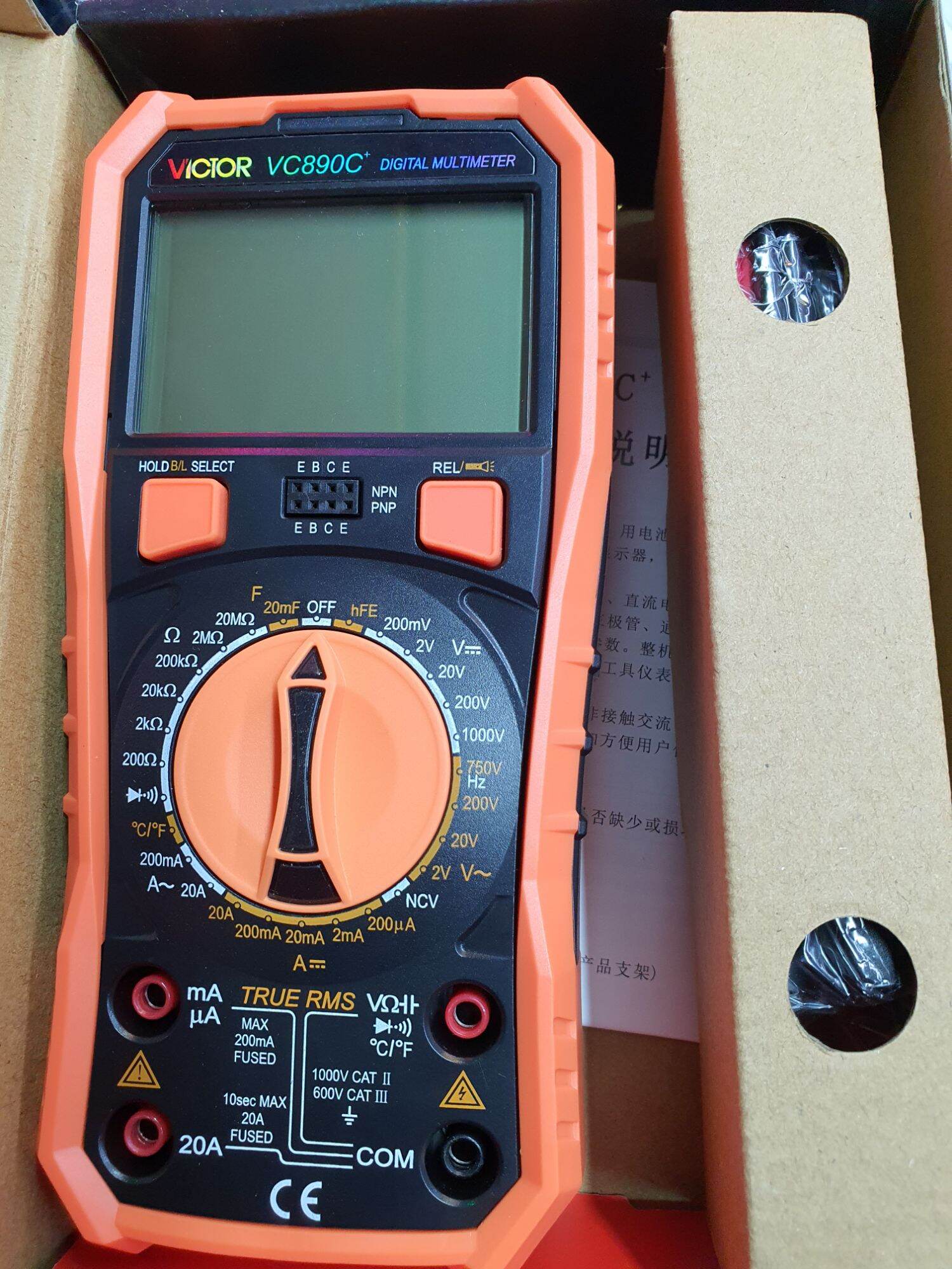 Đồng hồ VICTOR VC890C+
