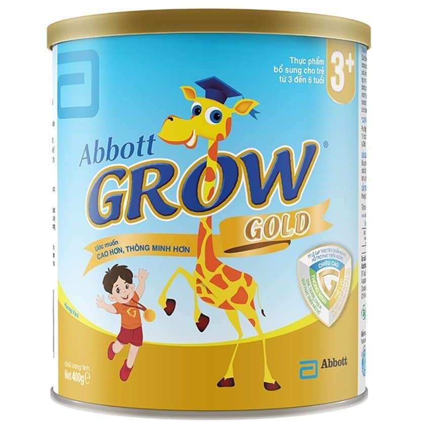 Sữa bột abbott grow g-power vanilla ggl dành cho trẻ từ 3 – 6 tuổi