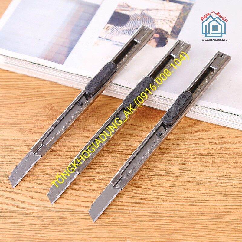 Bộ 2 Dao dọc giấy vỏ Inox tiện dụng {L4}