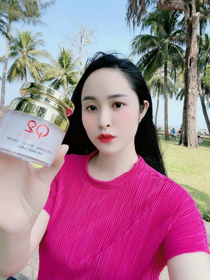 (Sale) Kem Q2 collagen vàng mẫu mới 2023