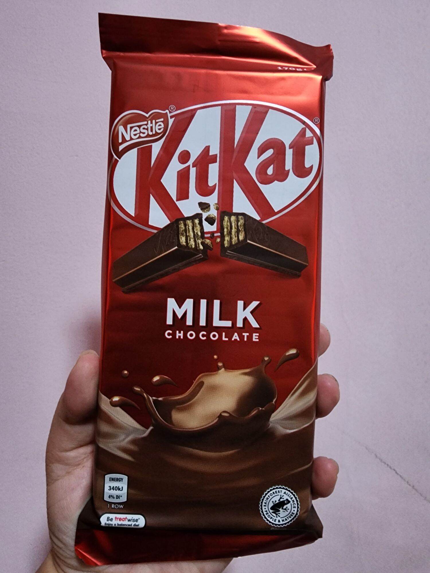 KitKat Milk Chocolate Aus 170g bánh kit kat sôcôla sữa Úc