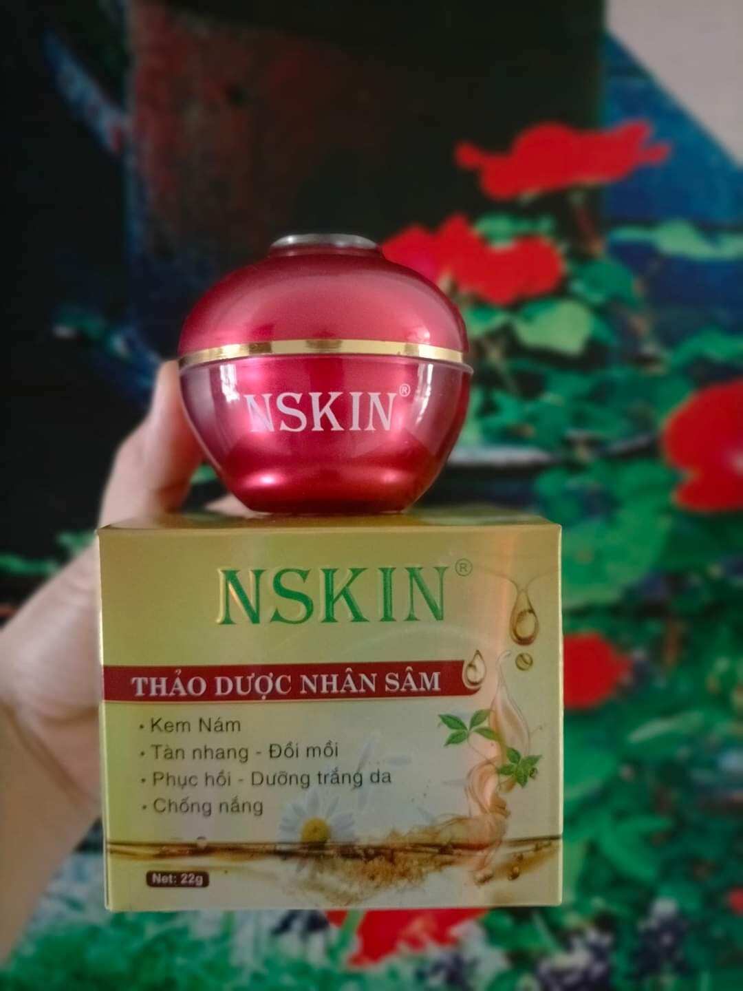 kem  thảo dược nhân sâm nskin (nám )