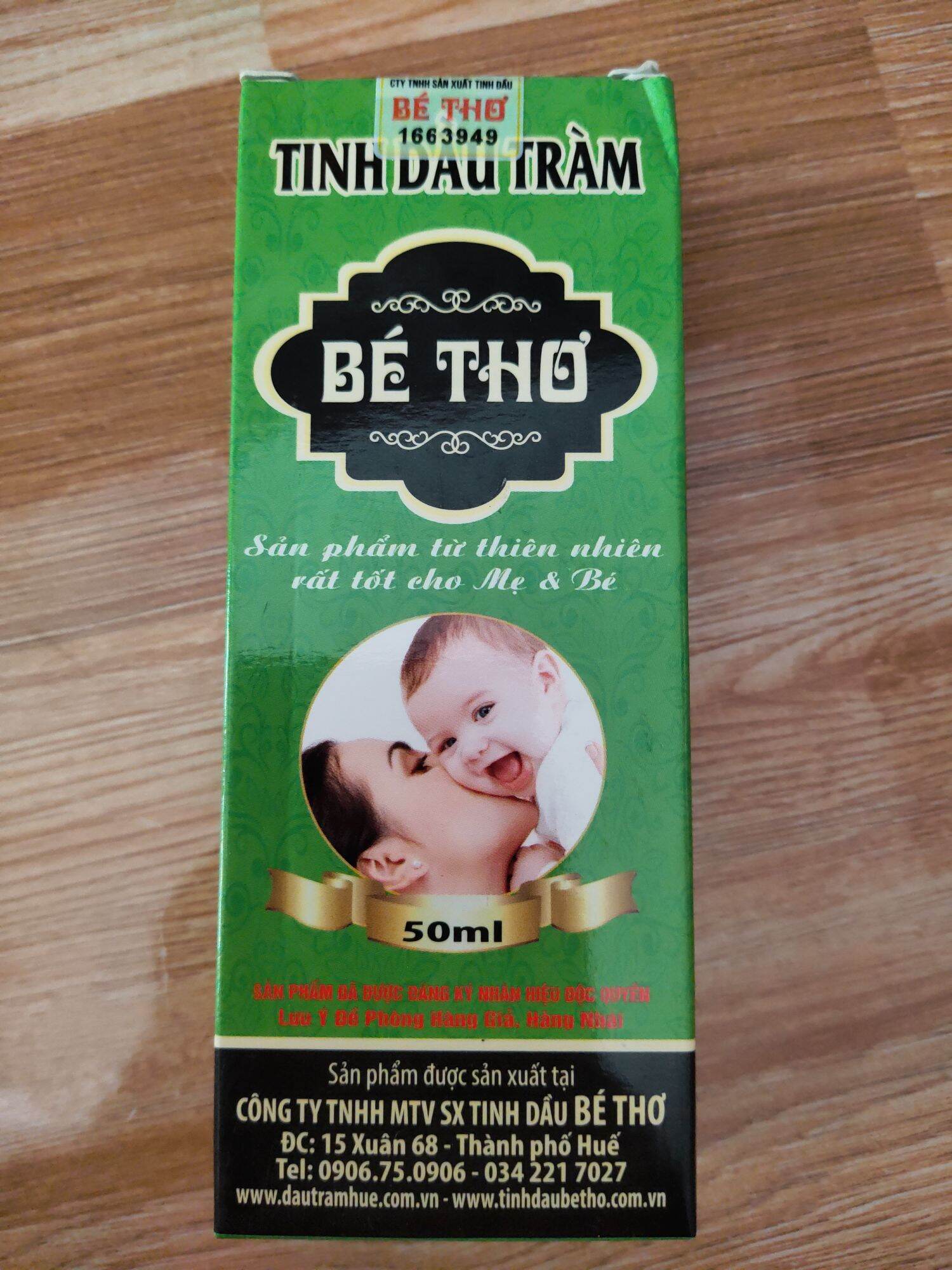 [Chính Hãng] Tinh dầu tràm bé thơ 100ml