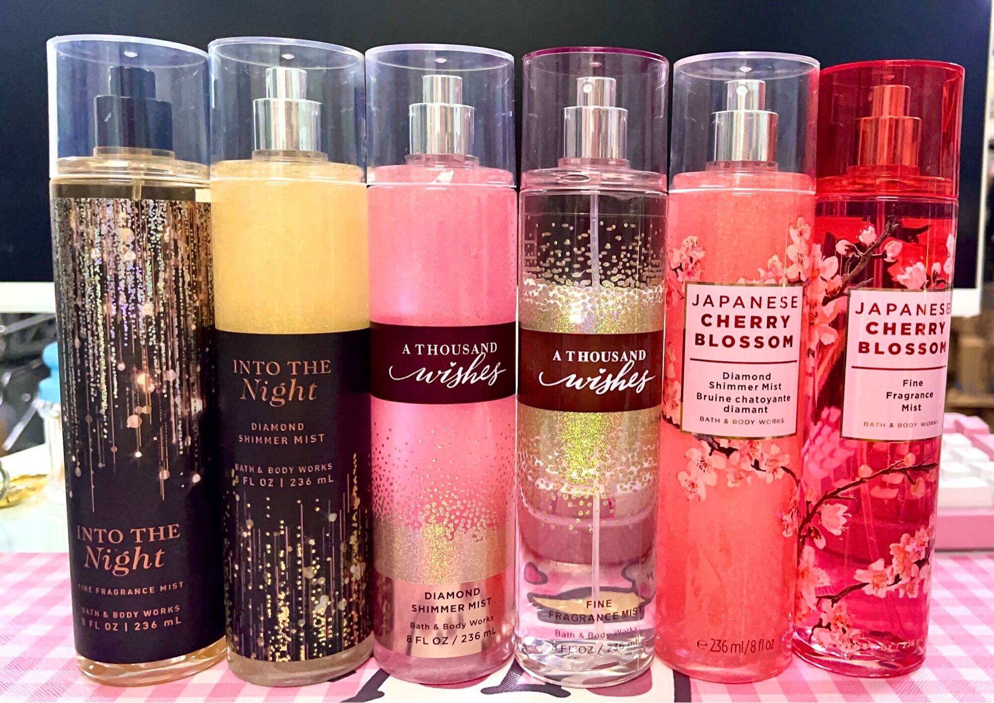 Xịt thơm body Bath & Body Works hương thơm nhiều mùi