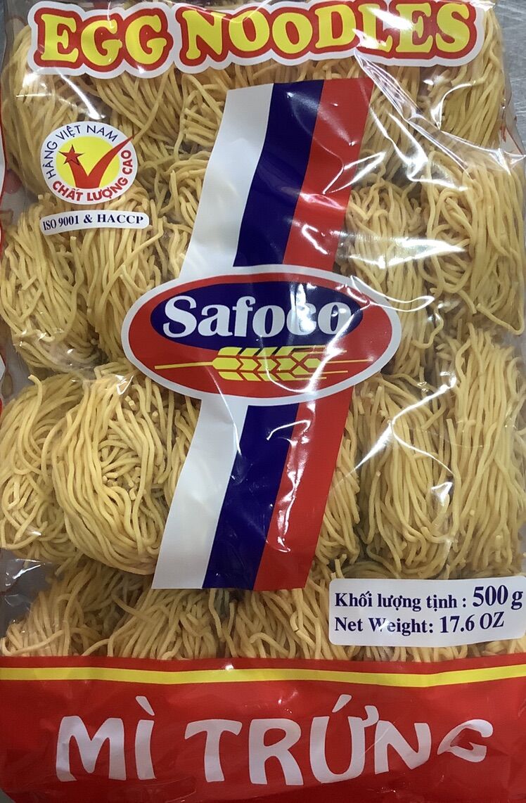 COMBO 3 GÓI MÌ TRỨNG SAFOCO 500gram