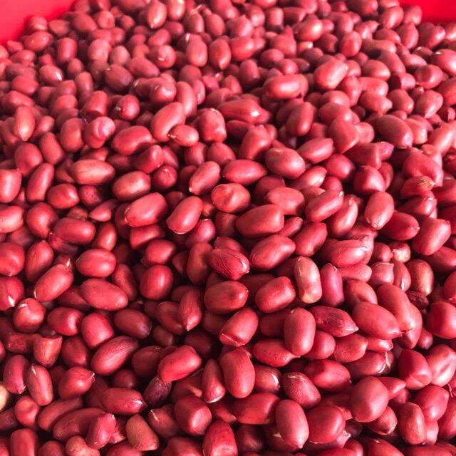 Lạc nhân đỏ bóc vỏ bằng tay 200g. lạc nhân đỏ thạch an cao bằng
