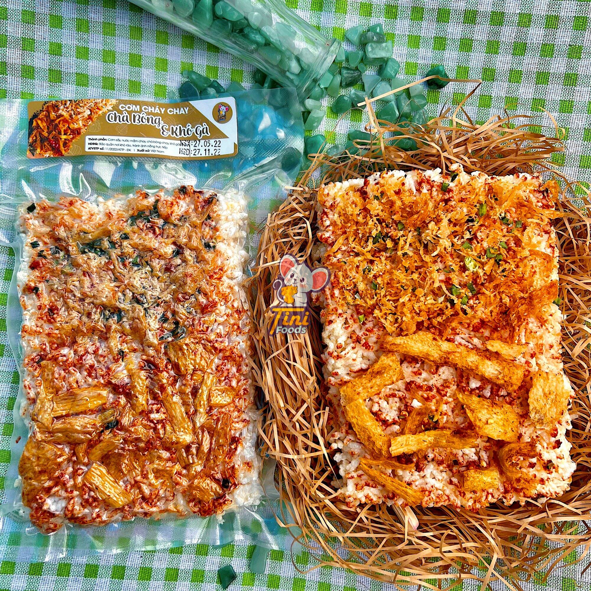 12 LOẠI CƠM CHÁY CHAY 180G (Gạo Tẻ Giòn Tan Siêu Topping)