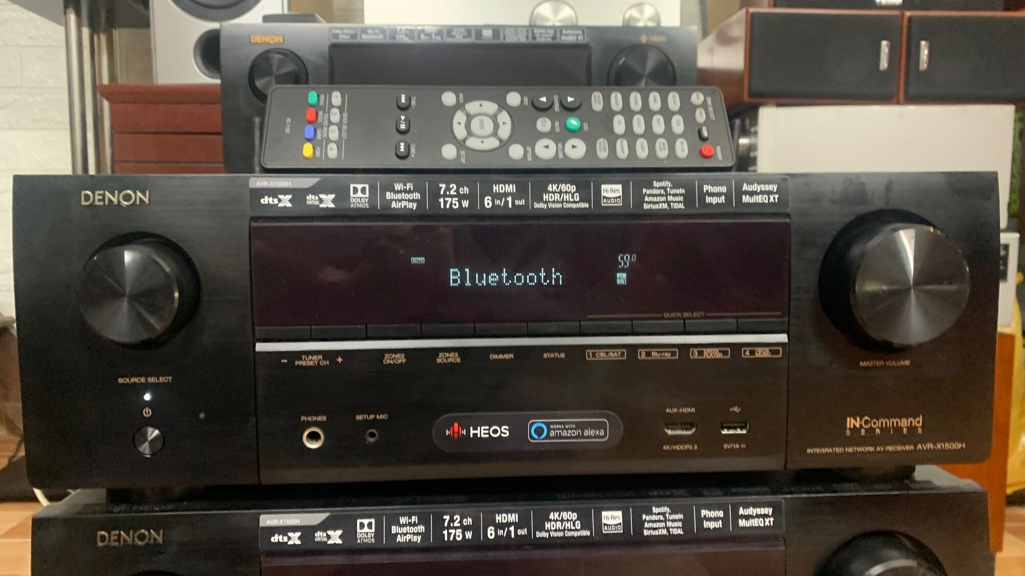 Ampli 7.2 kênh Denon AVR-X1500H