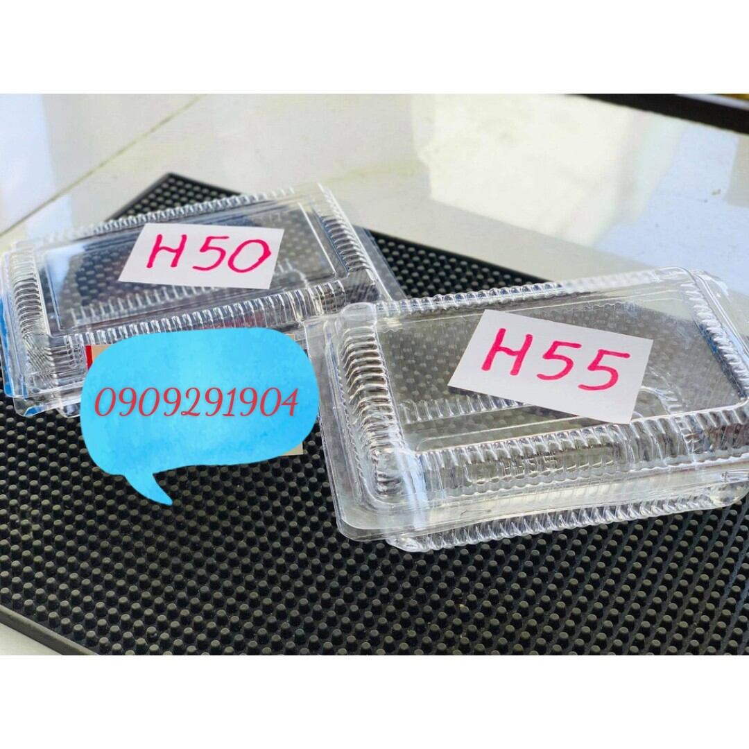 Combo 100 hộp nhựa đựng thực phẩm [H55]