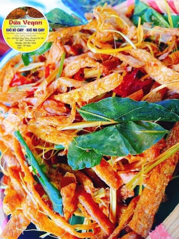 Khô gà chay 200gr