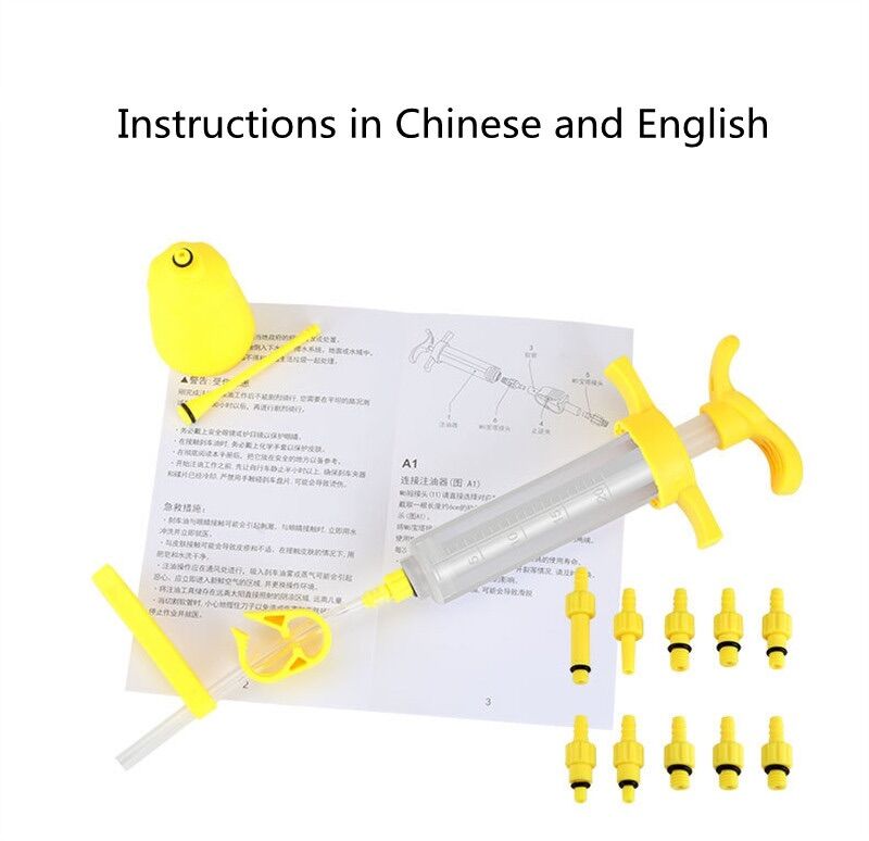 Dụng Cụ Bơm Dầu Phanh Xe Đạp 2 Xi Lanh TOOPRE