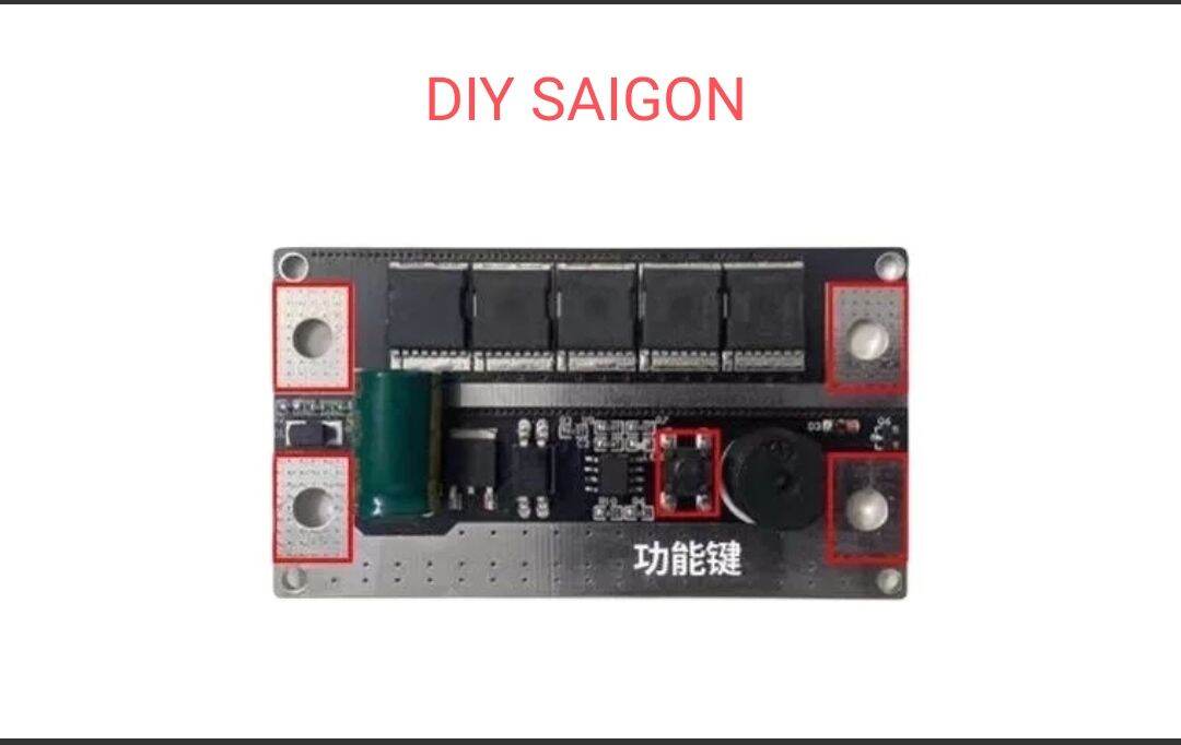 Mạch Hàn cell pin di động 12v v2