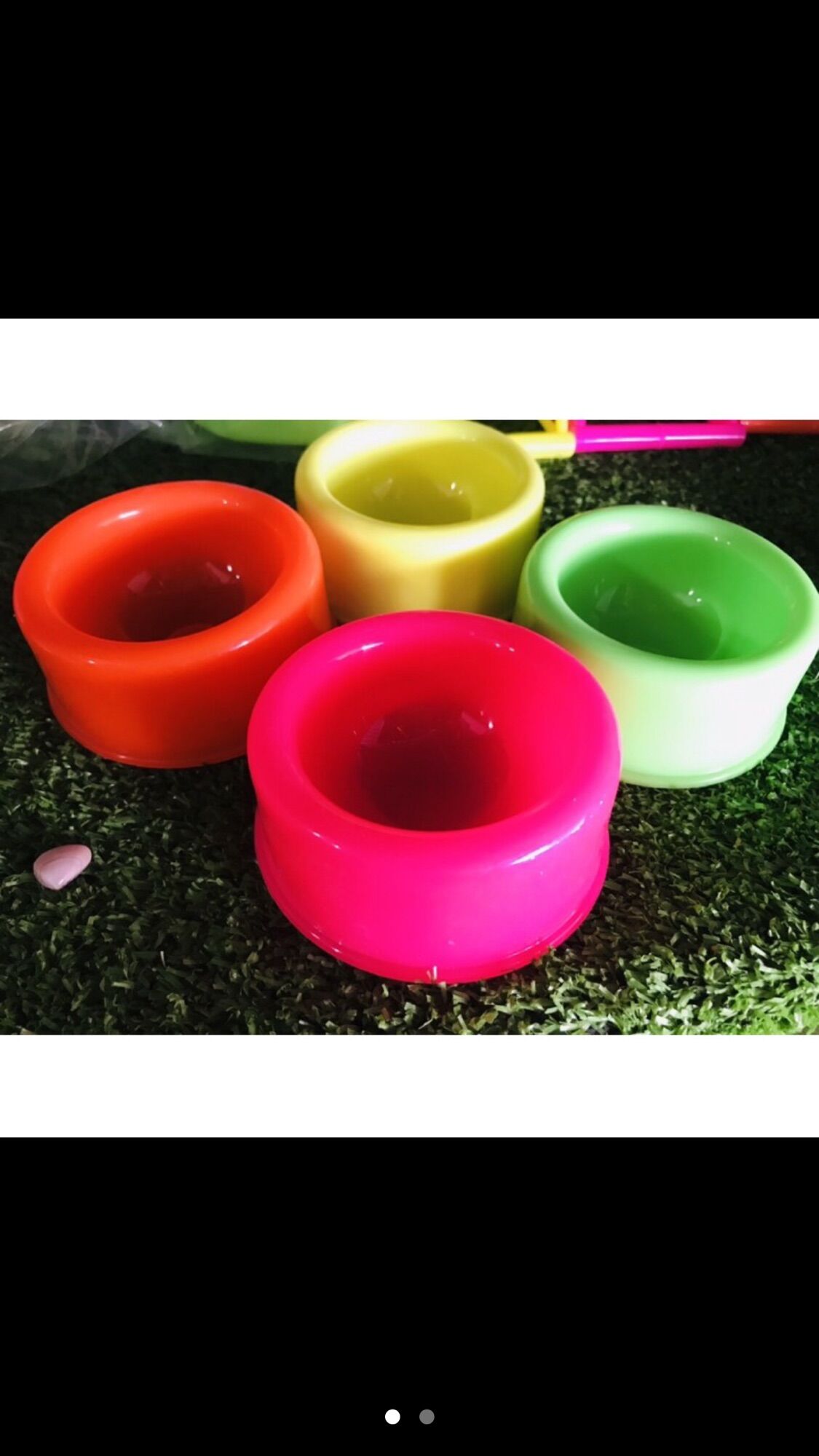 Chén ăn nhỏ, máng ăn gắn chuồng cho hamster, sóc, nhím kiểng, thú cưng ...