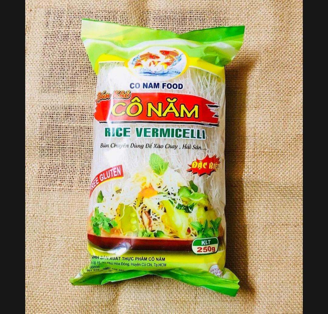 Bún khô gạo sợi mini ,250g,chuyên dùng xào chay,xào hải sản,Đặc sản Củ Chi.