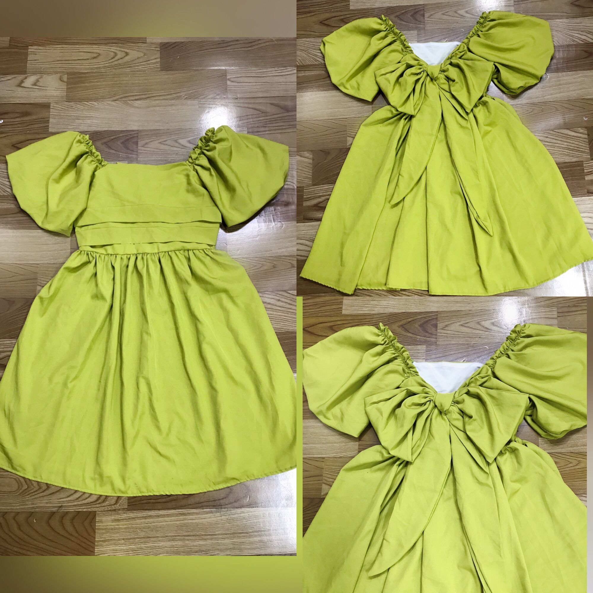 [Bigsize 65-85kg] Đầm baby doll cột nơ lưng