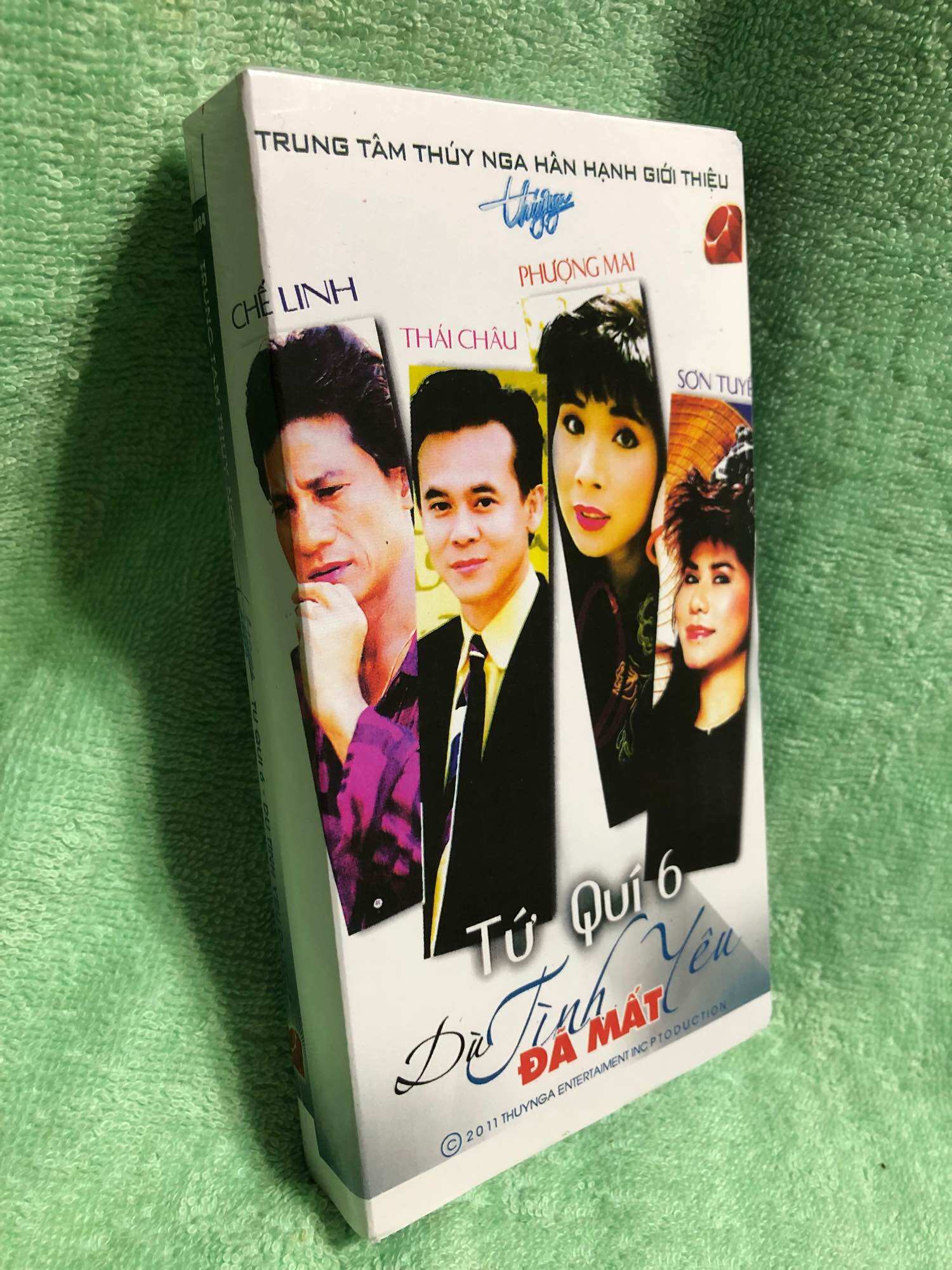 Băng video VHS Tứ quý 6. Phôi new 100%