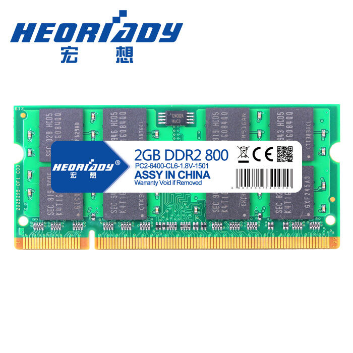 Thẻ Nhớ Máy Tính Xách Tay Hongxiang DDR2 G 800 Thẻ Nhớ 2G Tương Thích Với Thẻ Nhớ 667 533 Hỗ Trợ Thông Qua 2 Thế Hệ thumbnail