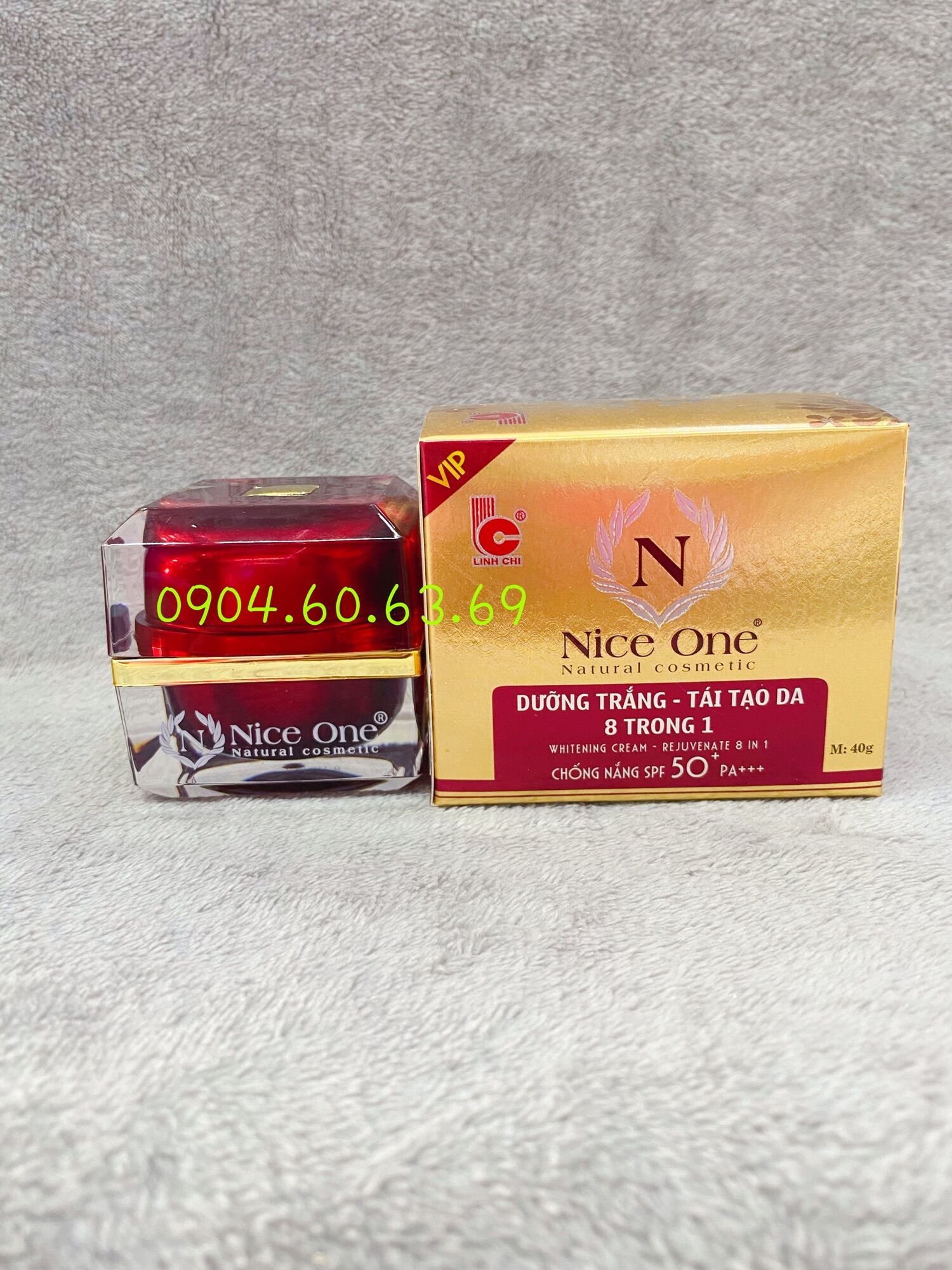 Kem nice one 40g dưỡng trắng - tái tạo da 8in1