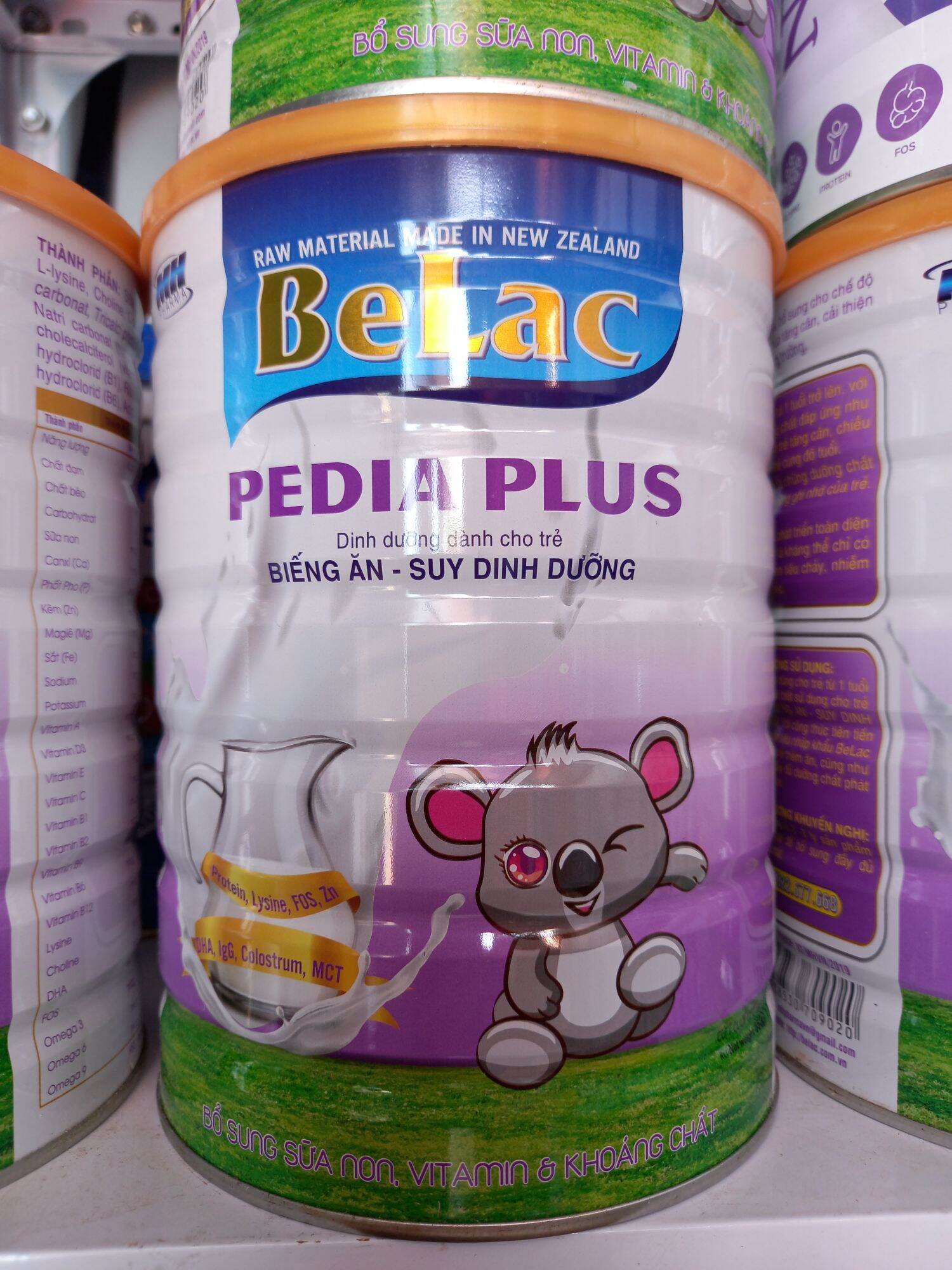 Sữa bột cho trẻ biếng ăn, suy dinh dưỡng thấp còi