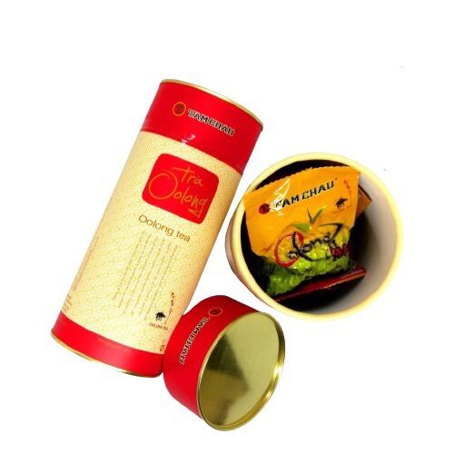 [HCM]Trà Oolong (Ô long, Olong) lon giấy Tâm Châu 100g