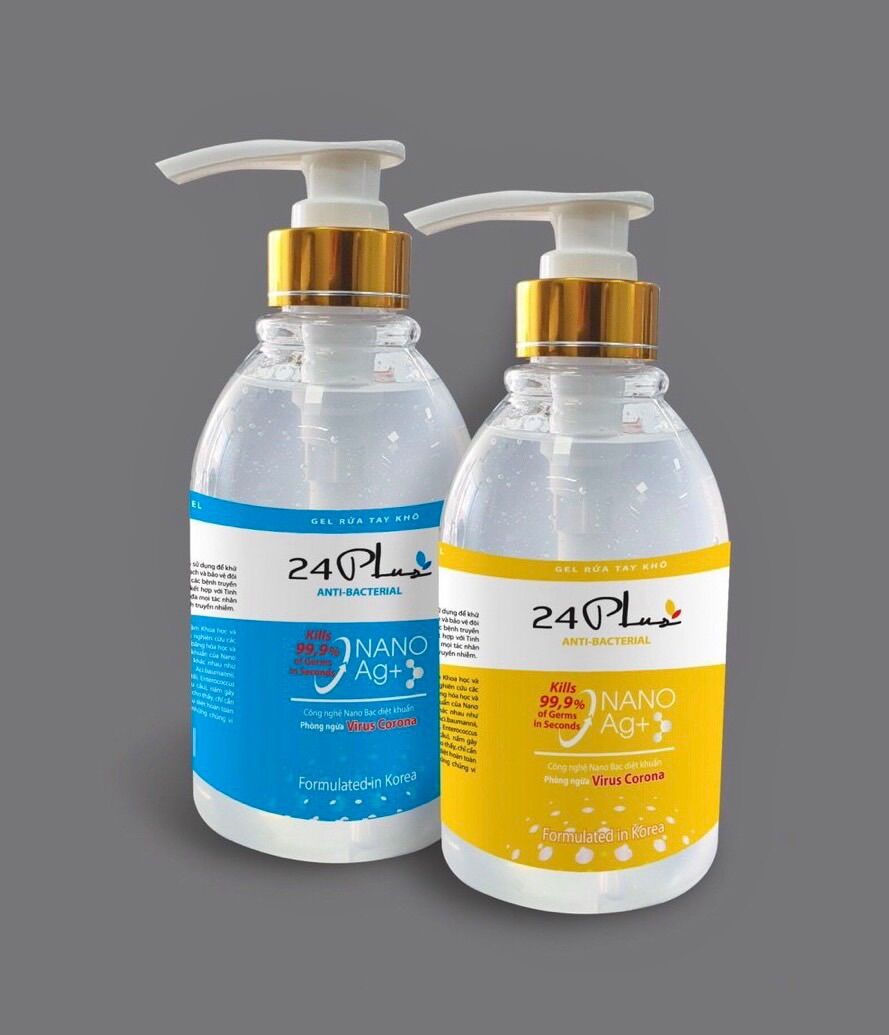 Gel Rửa Tay Khô 24 Plus 500ml