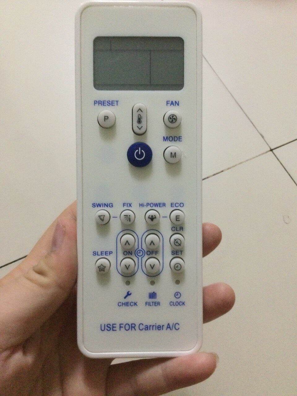 [HCM]remote điều khiển máy lạnh Carrier