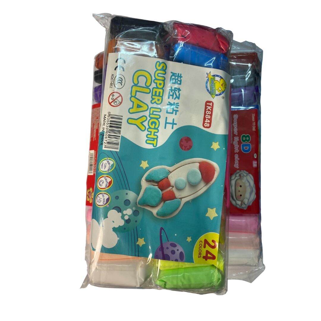 ĐẤT SÉT TỰ KHÔ 12-24-36 MÀU