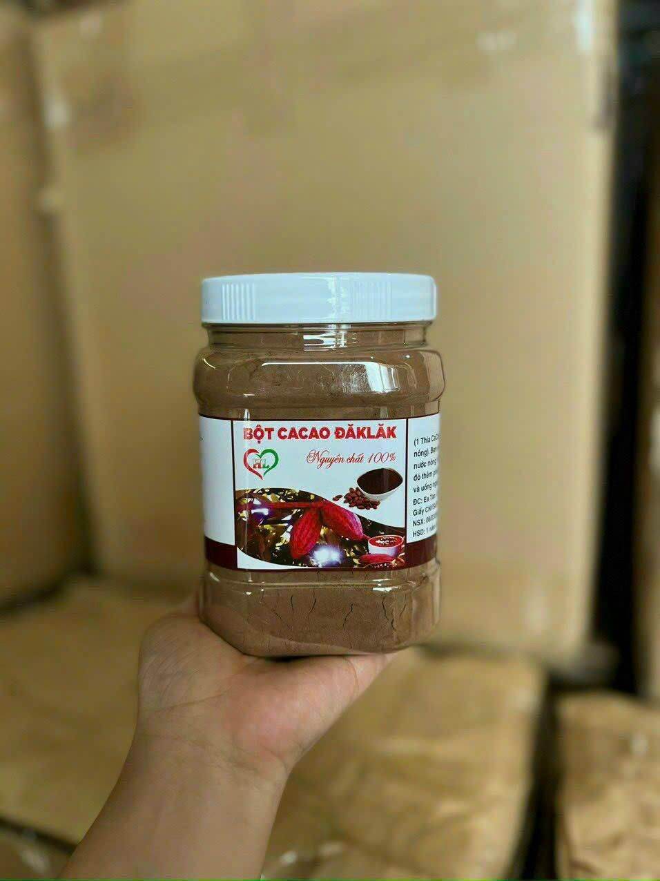[HCM]500 GR BỘT CACAO NGUYÊN CHẤT 100% ( BỘT CACAO ĐĂCLĂK)