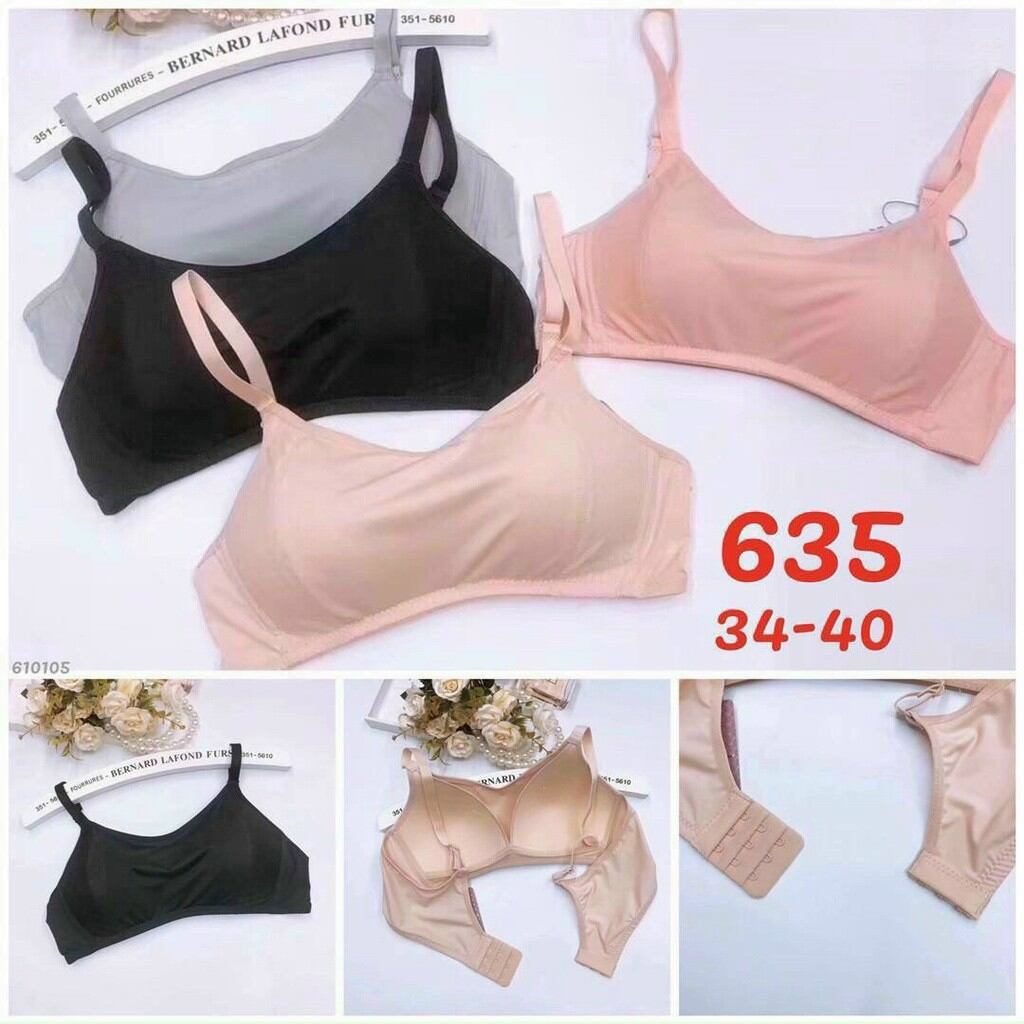 Áo su mịn không gọng- áo su mỏng không đệm