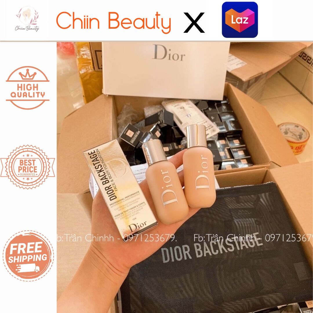 Bill US - Kem nền DIOR Backstage Face n Body Foundation 50ml chai nhựa