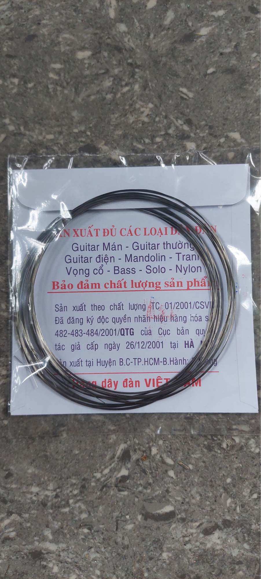 Dây đàn tranh 25 (túi 10 sợi)