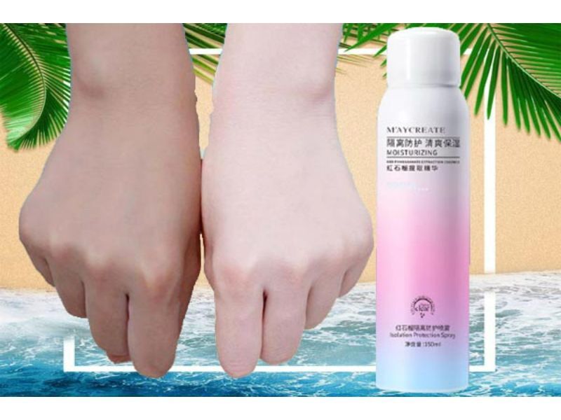 [HCM]Xịt Chống Nắng Maycreate 150Ml Spf30