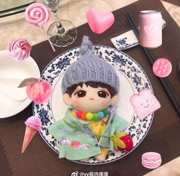 Gấu bông doll bts suga yoongi milkyman su có sẵn 159