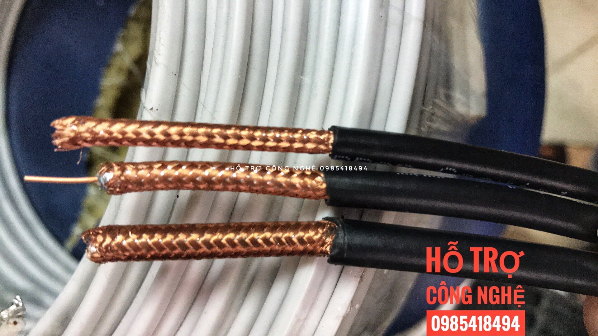 Dây SDI 2 đầu bnc đực lõi đồng