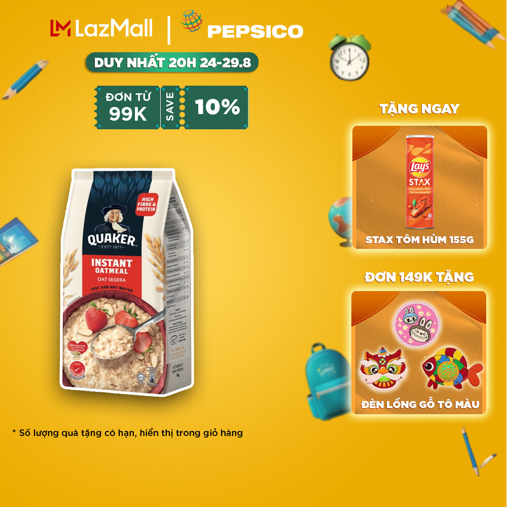 Yến mạch ăn liền quaker 1000gr