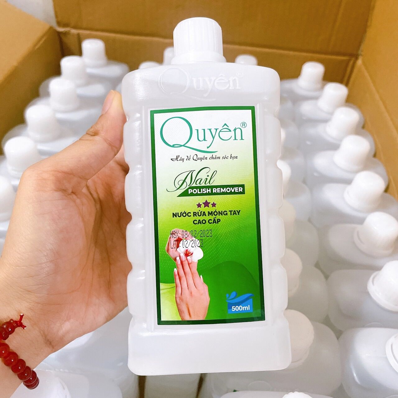 NƯỚC RỬA MÓNG AXETON - 500ML