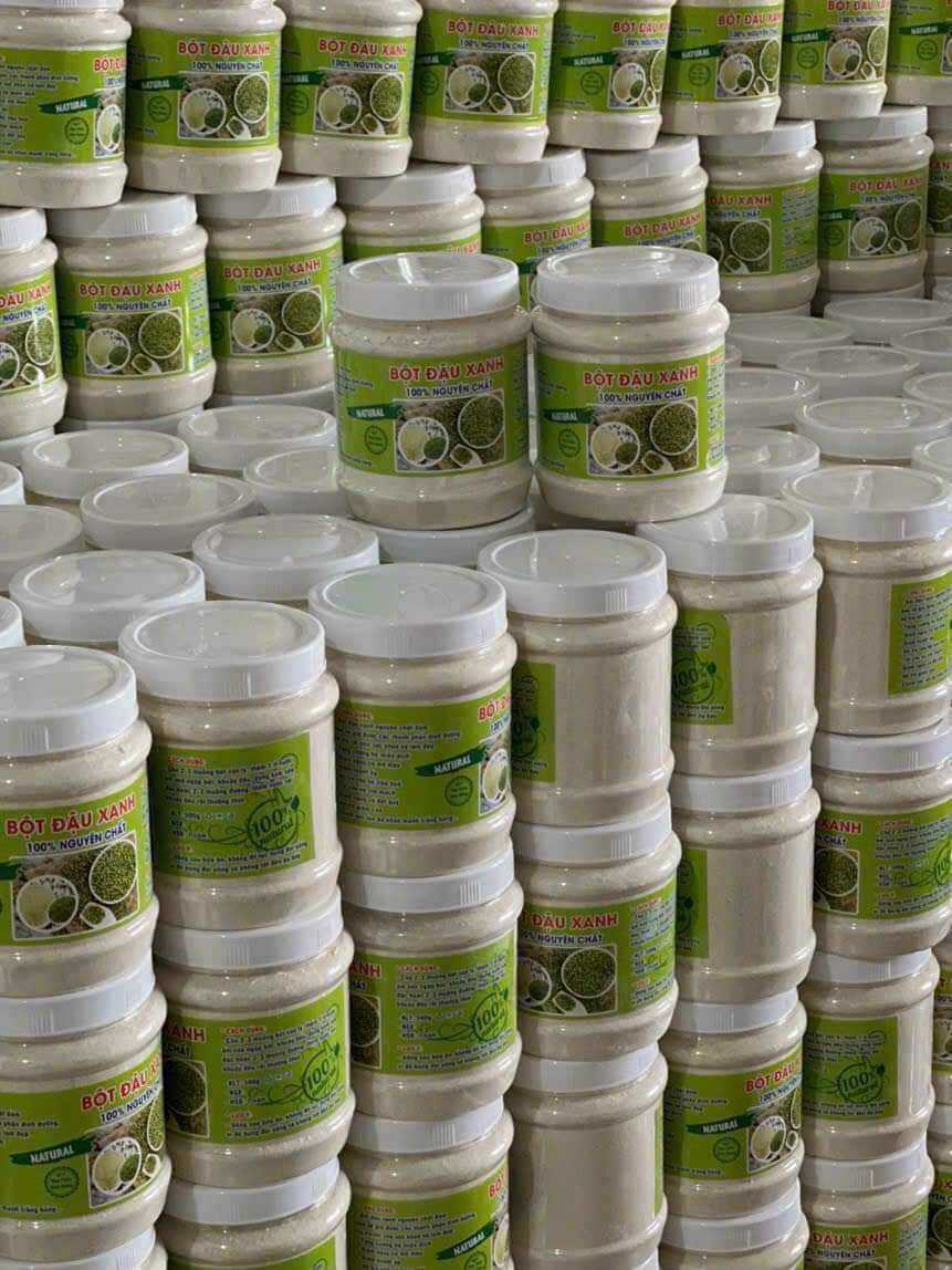 Bột đậu xanh hộp 500g