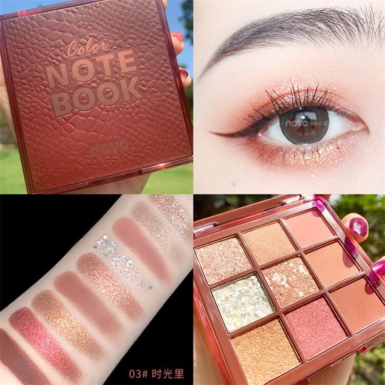 Bảng Phấn Mắt Novo Color Note Book