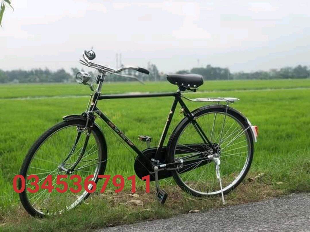 xe đạp nam đen phanh đũa phượng hoàng