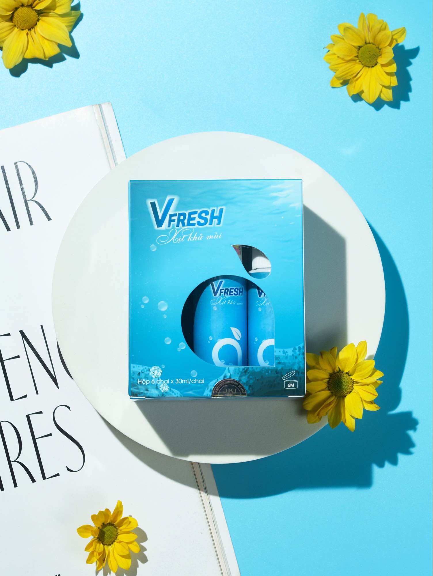 Xịt khử mùi VFresh - Thơm mát dài lâu