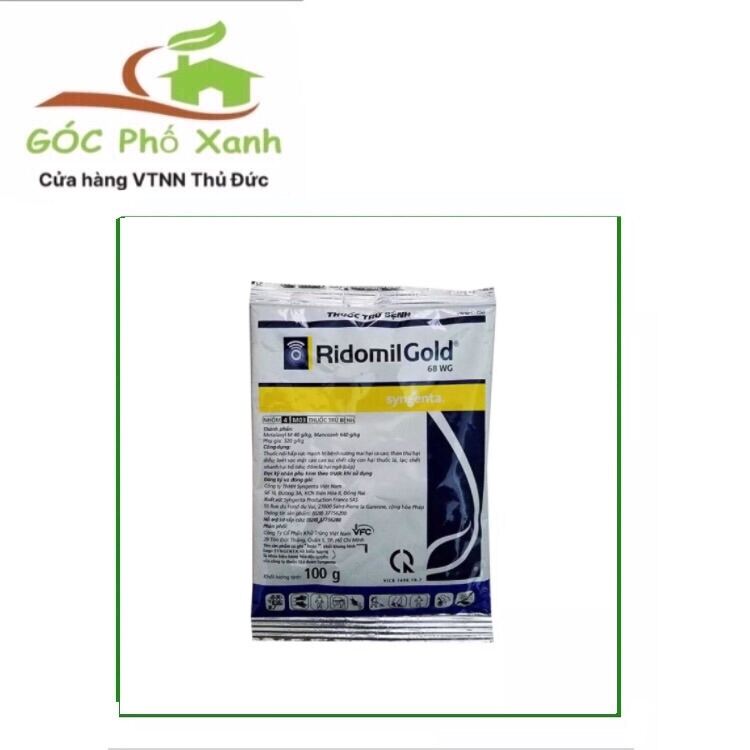 Trừ nấm Ridomil gold 68WG