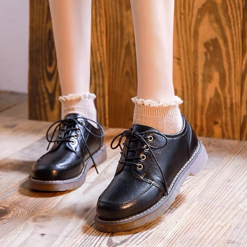 Giày oxford nữ kiểu dáng cổ điển, vintage